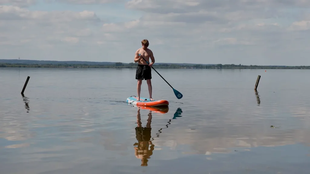 Stand-up-Paddling am Dümmer See beim C10