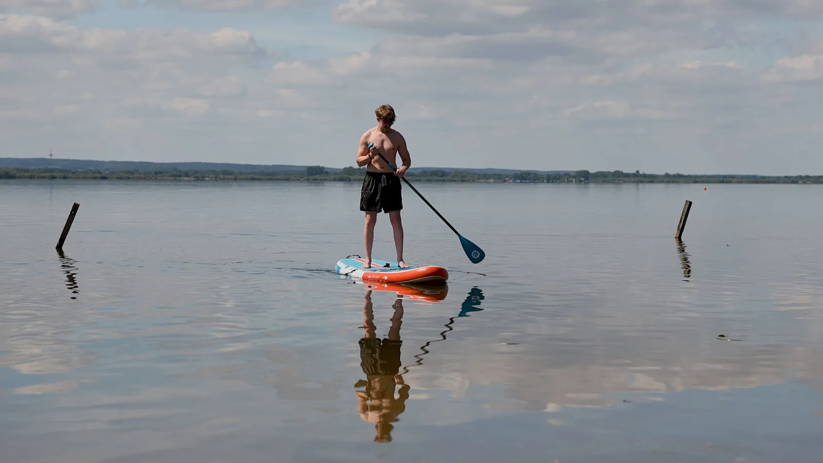 Stand-up-Paddling am Dümmer See beim C10