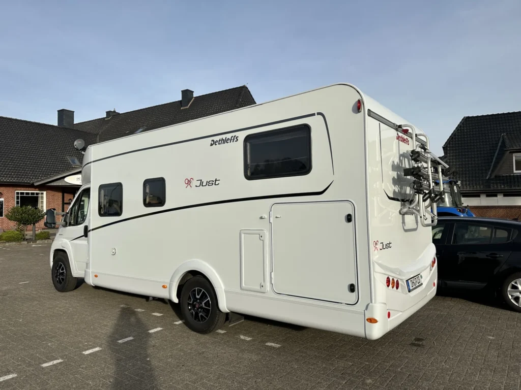 Über Campingplatz Dümmersee mietbares Wohnmobil