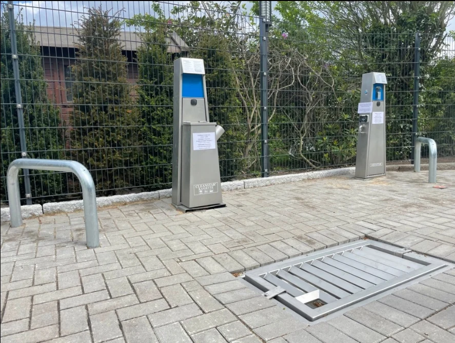 Wohnmobil-Servicestation am Campingplatz C12