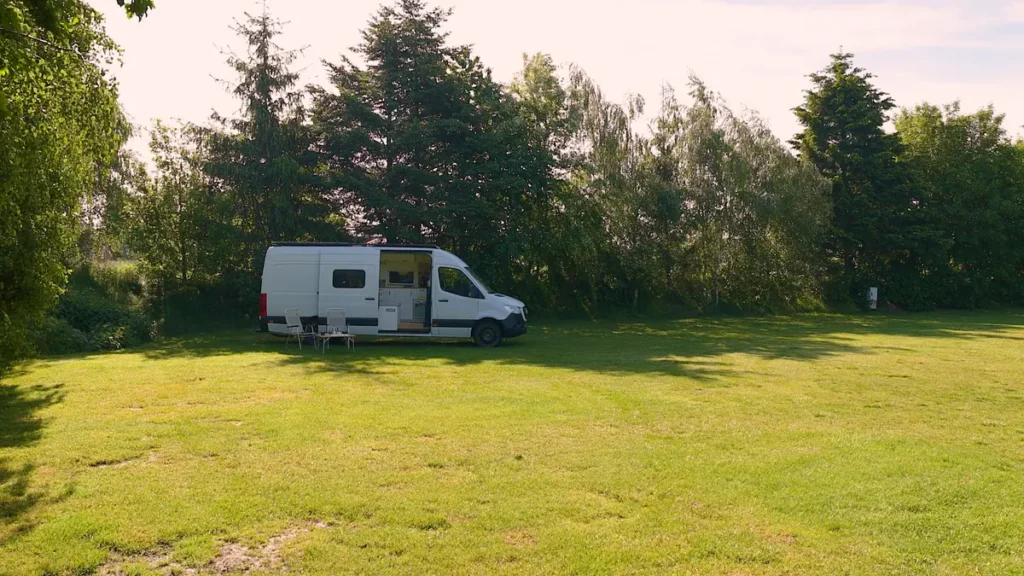 Komfortstellplatz auf dem Campingplatz Dümmersee